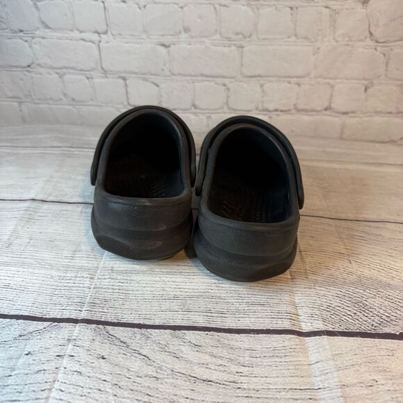 CROCS Black Sole Clogs - Picture 4 of 6